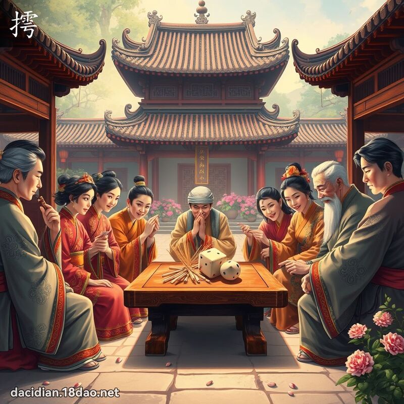 摴 - 國語大辭典配圖