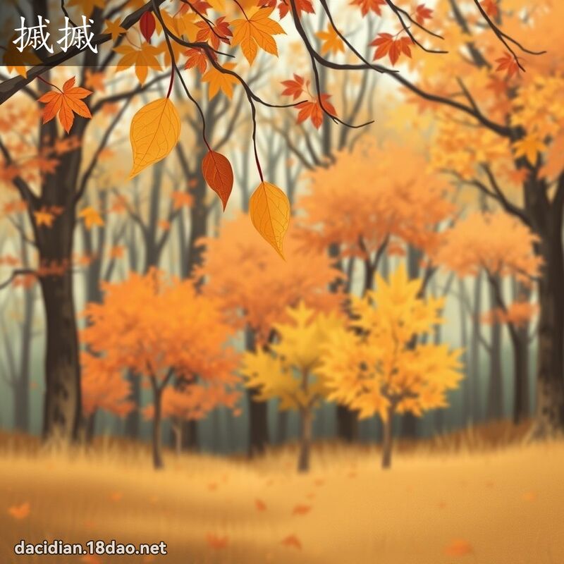 摵摵 - 国语大辞典配图