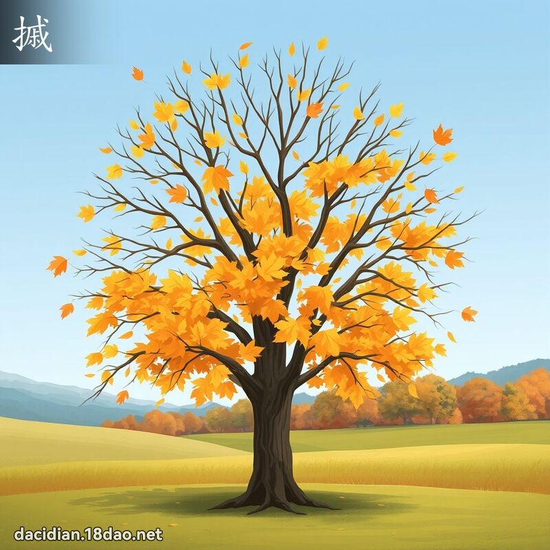 摵 - 國語大辭典配圖