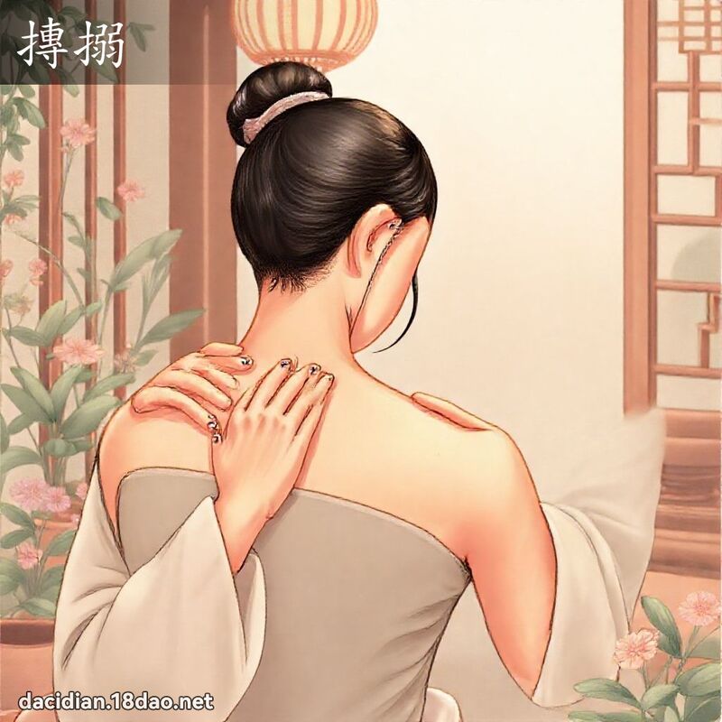 摶搦 - 國語大辭典配圖