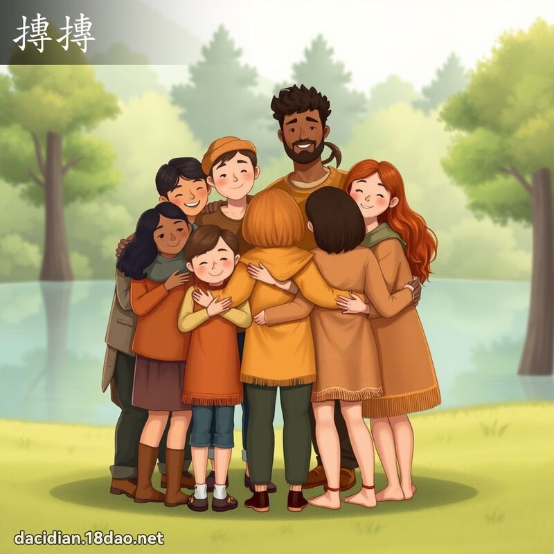 摶摶 - 國語大辭典配圖
