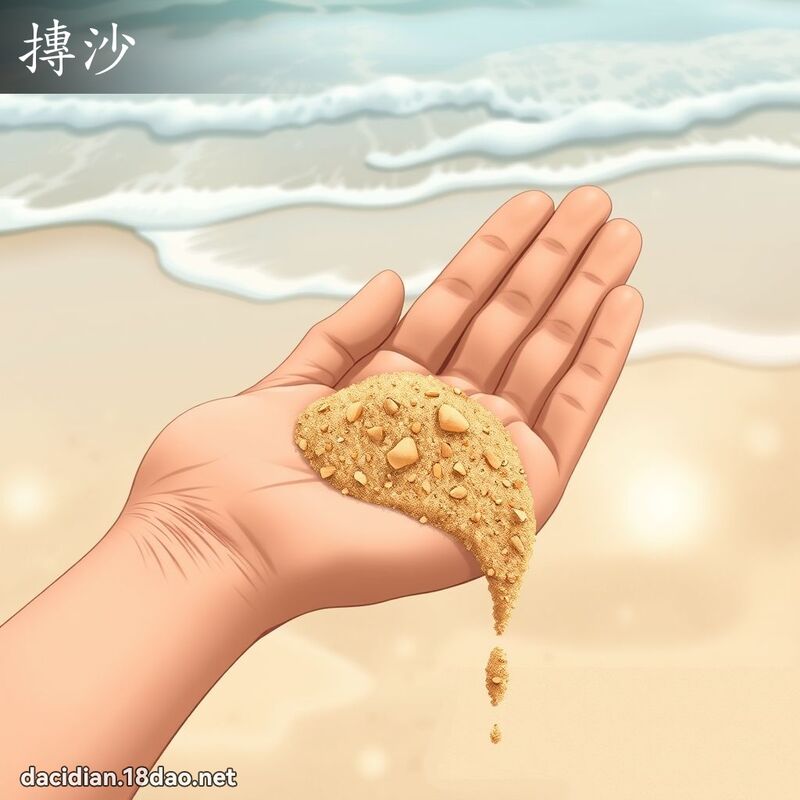 摶沙 - 國語大辭典配圖