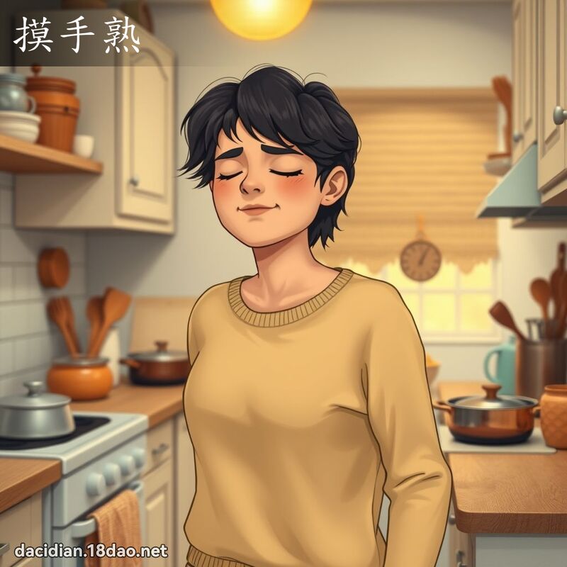 摸手熟 - 国语大辞典配图