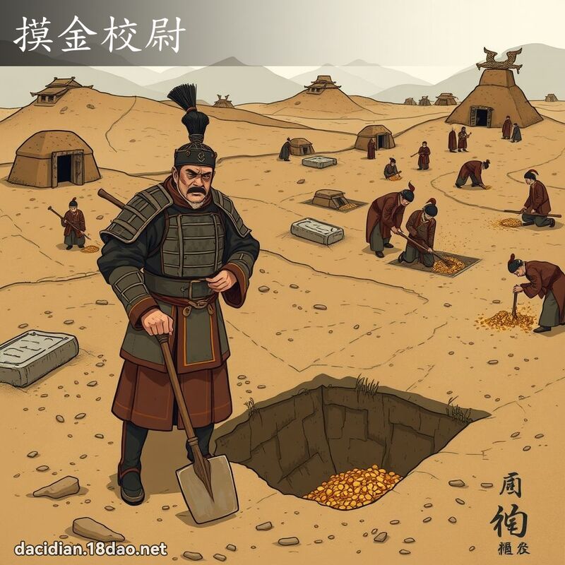 摸金校尉 - 国语大辞典配图