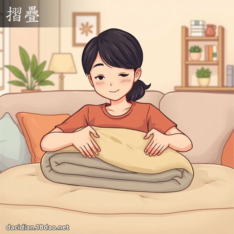 摺疊 - 國語大辭典配圖