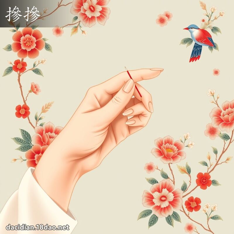 摻摻 - 國語大辭典配圖
