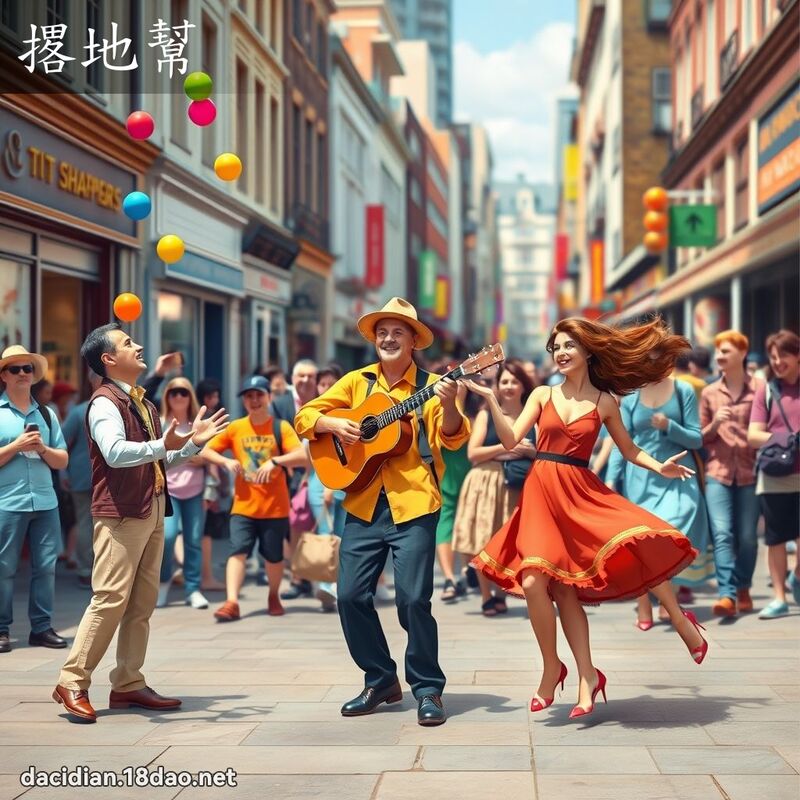 撂地帮 - 国语大辞典配图