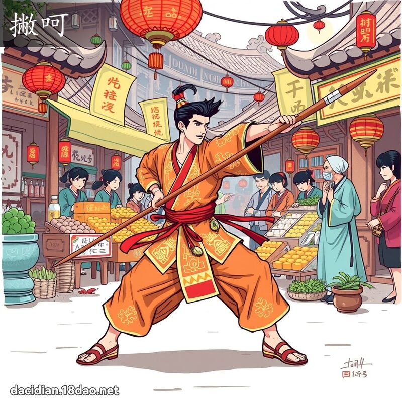 撇呵 - 国语大辞典配图