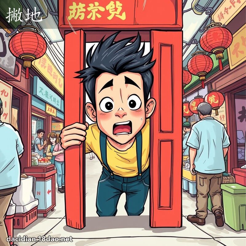 撇地 - 國語大辭典配圖