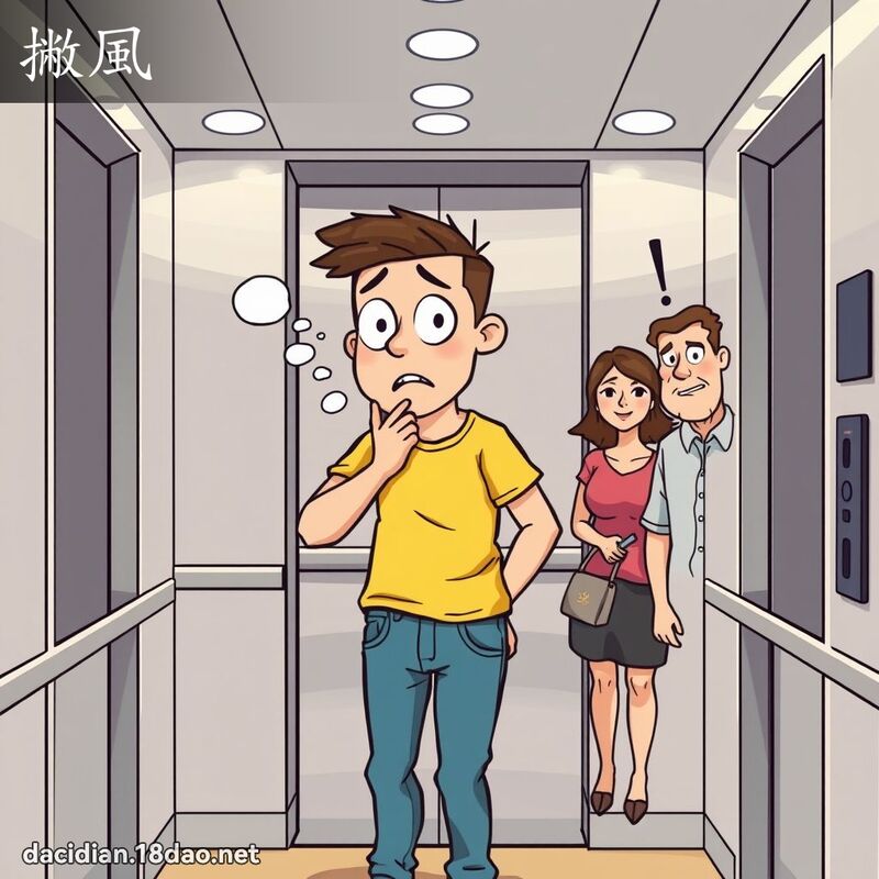 撇風 - 國語大辭典配圖