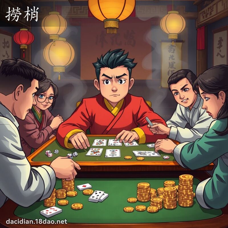 撈梢 - 國語大辭典配圖