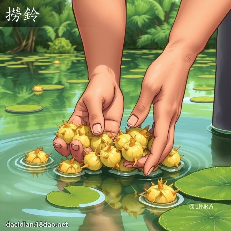 捞铃 - 国语大辞典配图