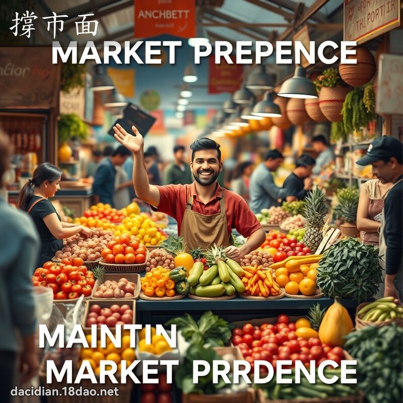 撑市面 - 国语大辞典配图