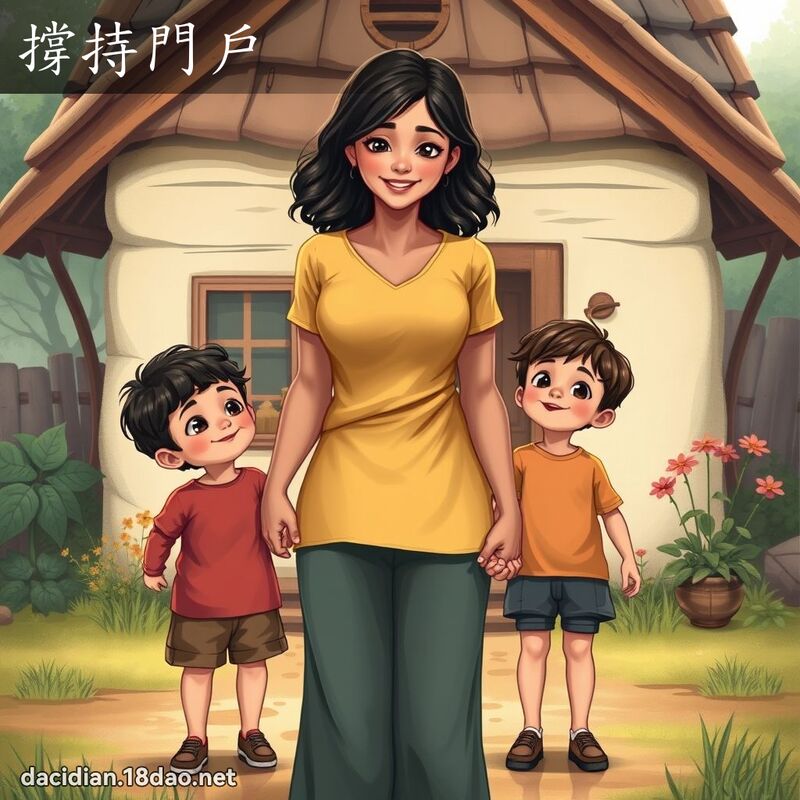 撑持门户 - 国语大辞典配图