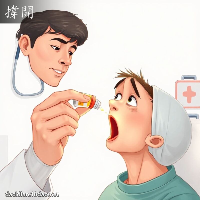 撐開 - 國語大辭典配圖