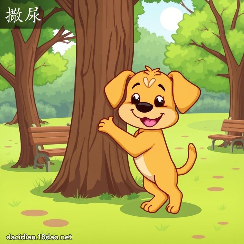 撒尿 - 國語大辭典配圖