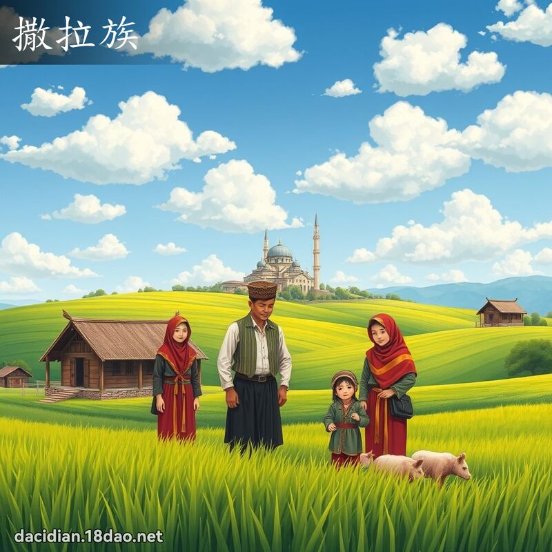 撒拉族 - 国语大辞典配图