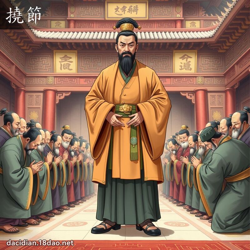 撓節 - 國語大辭典配圖