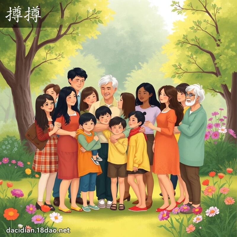 撙撙 - 国语大辞典配图