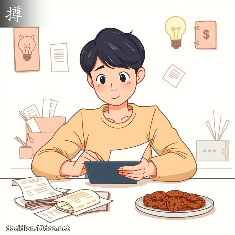 撙 - 國語大辭典配圖