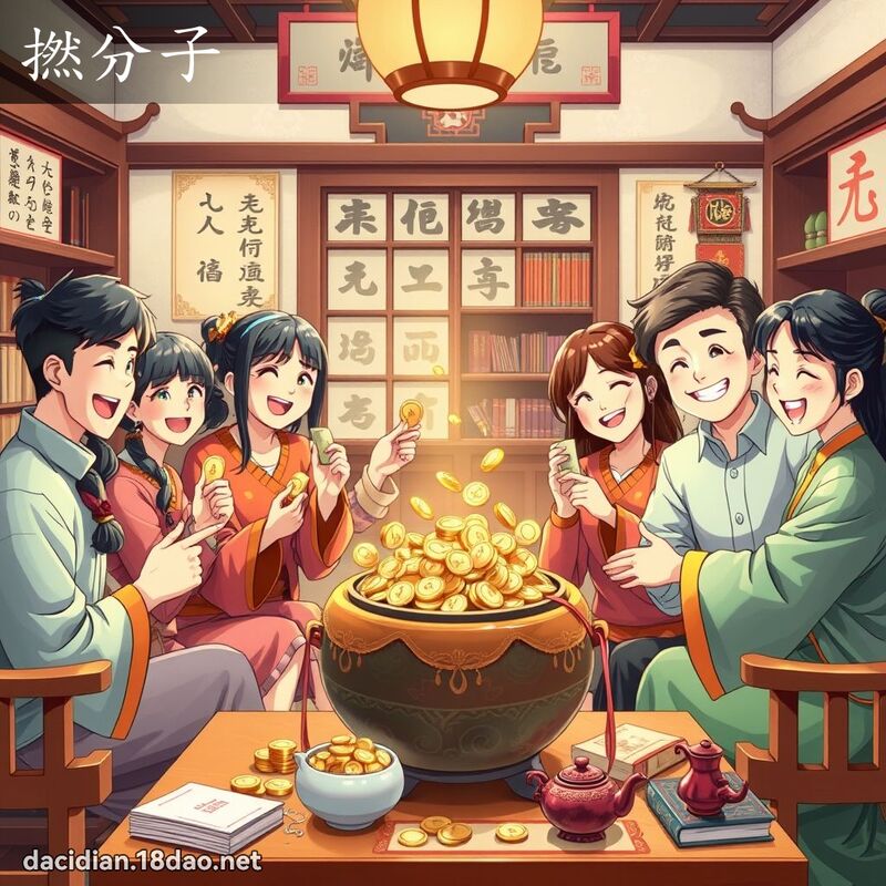 撚分子 - 國語大辭典配圖