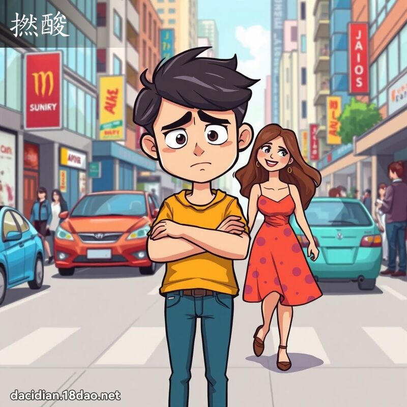 撚酸 - 國語大辭典配圖