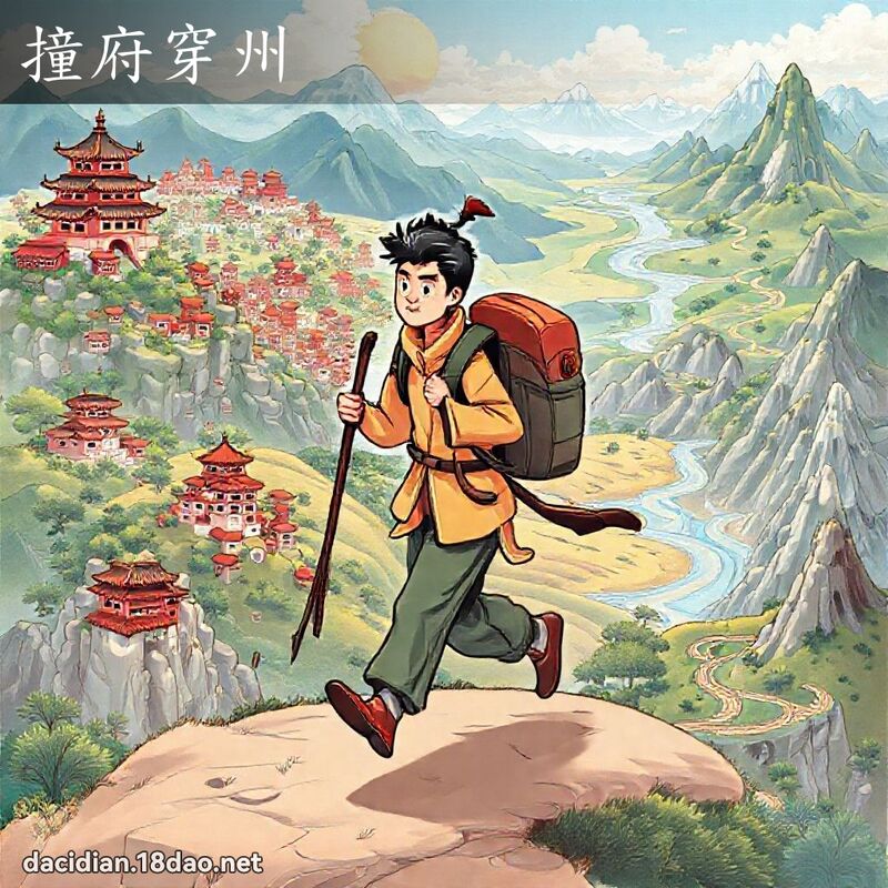 撞府穿州 - 國語大辭典配圖