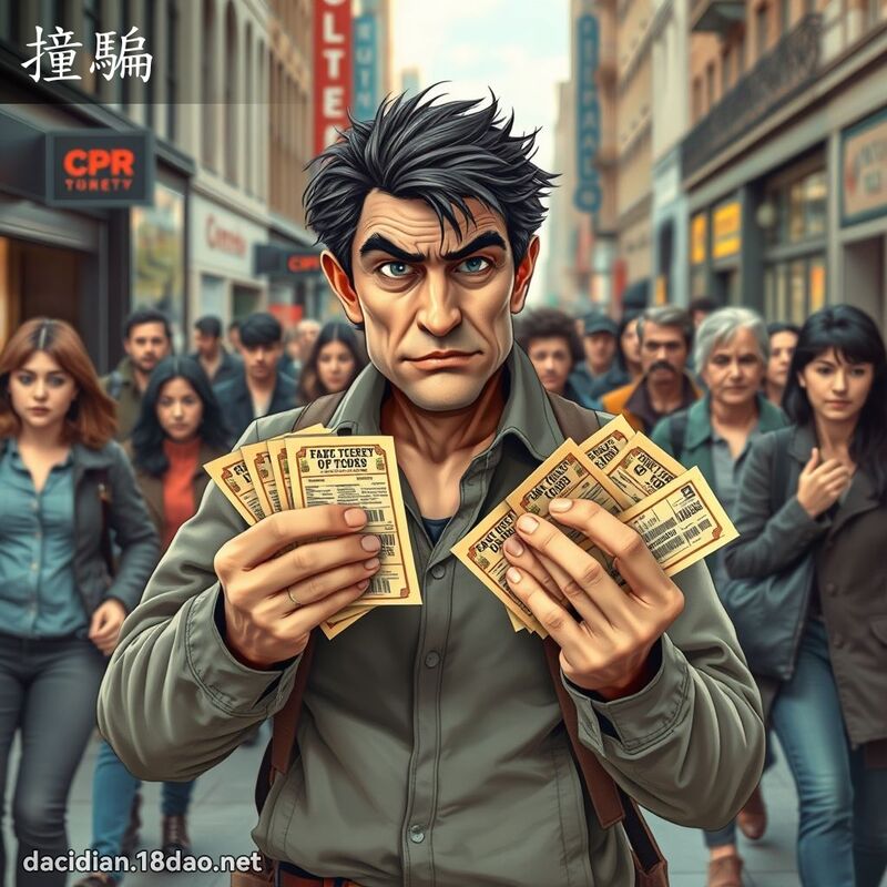 撞骗 - 国语大辞典配图