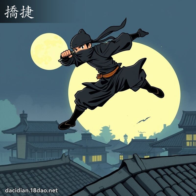 撟捷 - 國語大辭典配圖