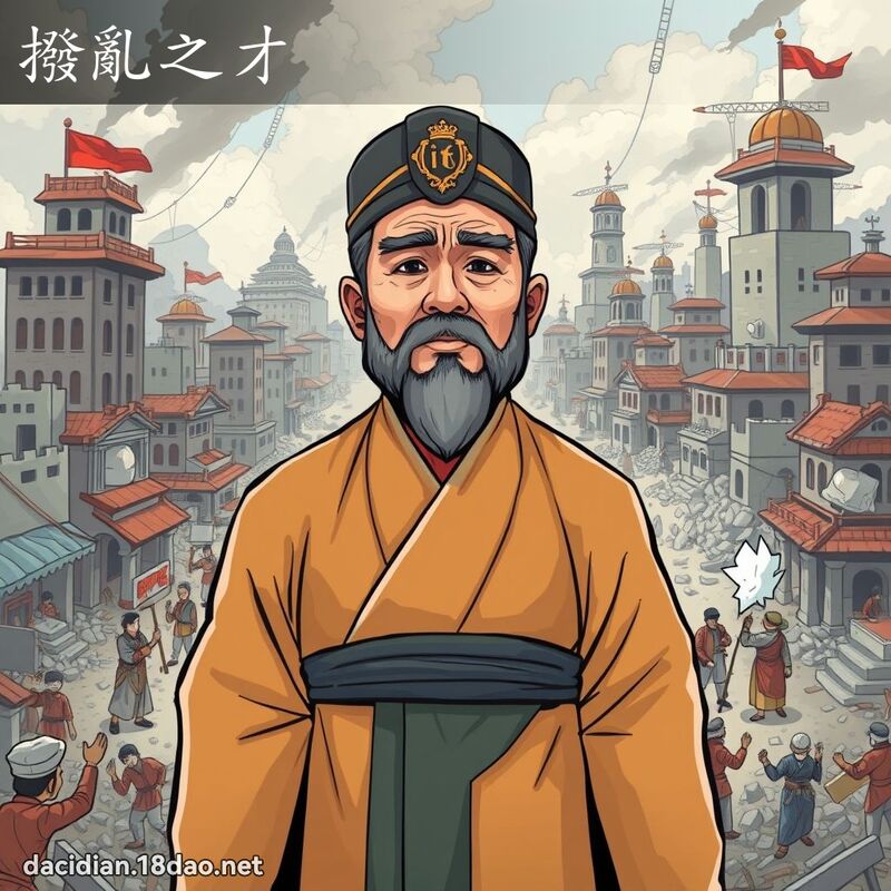 撥亂之才 - 國語大辭典配圖
