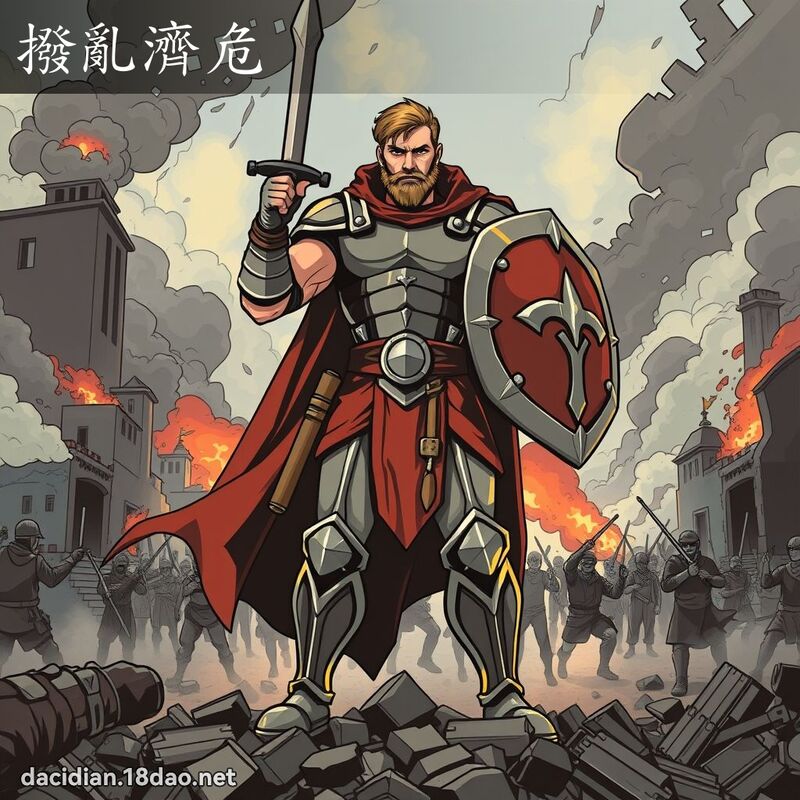 拨乱济危 - 国语大辞典配图