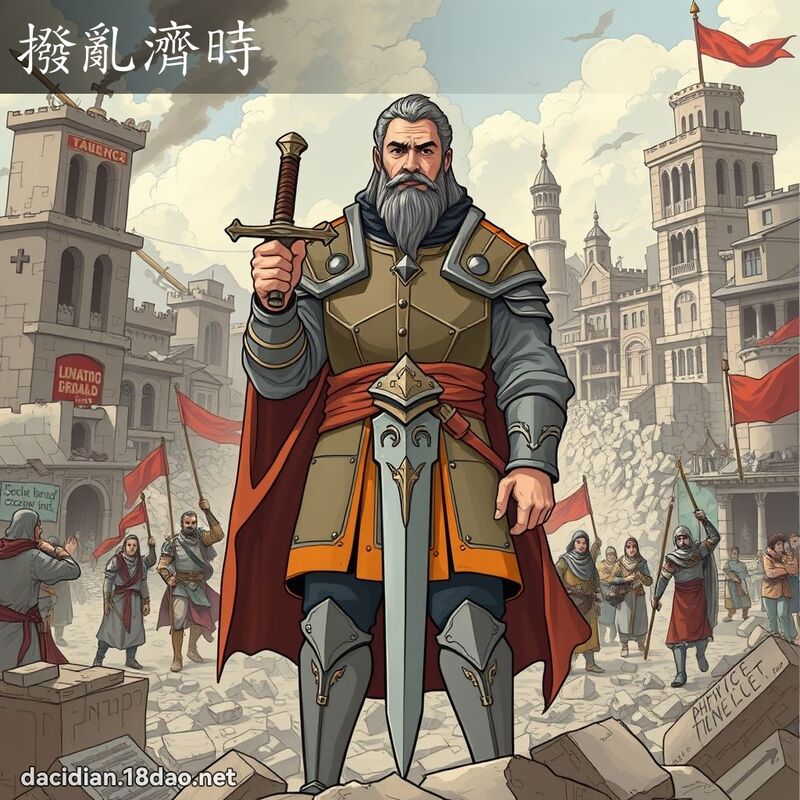 撥亂濟時 - 國語大辭典配圖