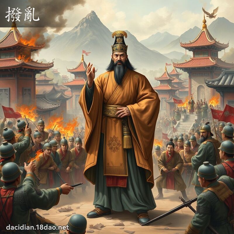 拨乱 - 国语大辞典配图