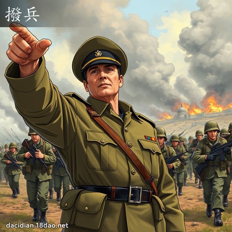 拨兵 - 国语大辞典配图