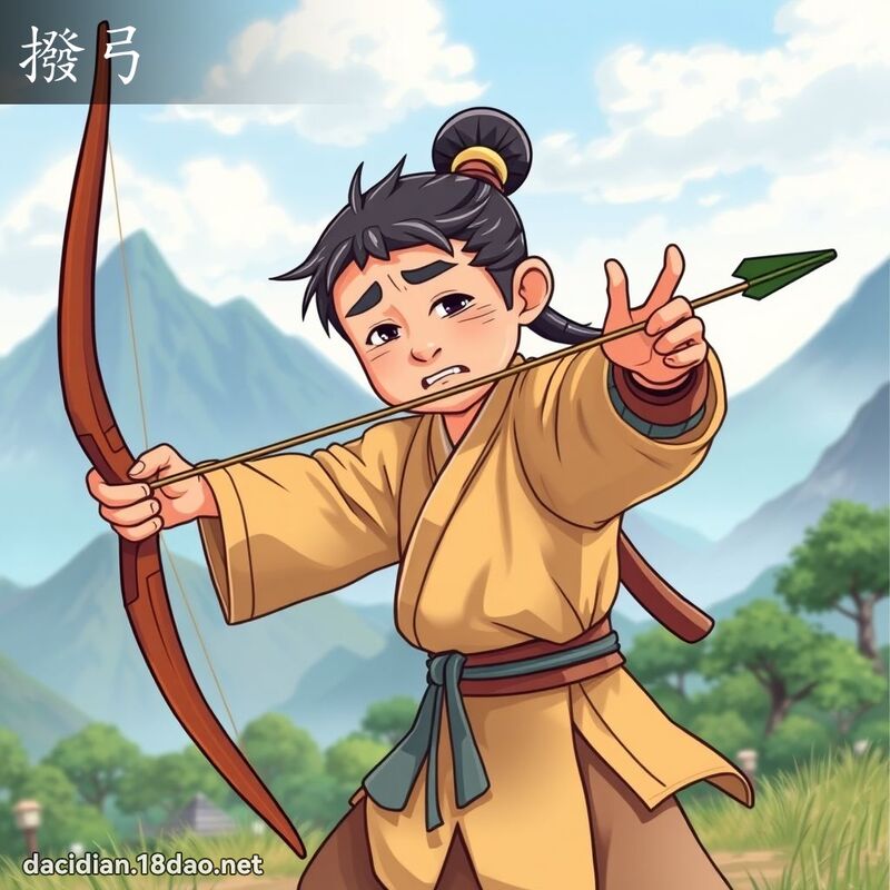 撥弓 - 國語大辭典配圖