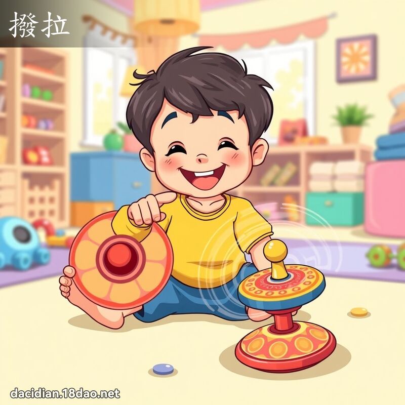 撥拉 - 國語大辭典配圖