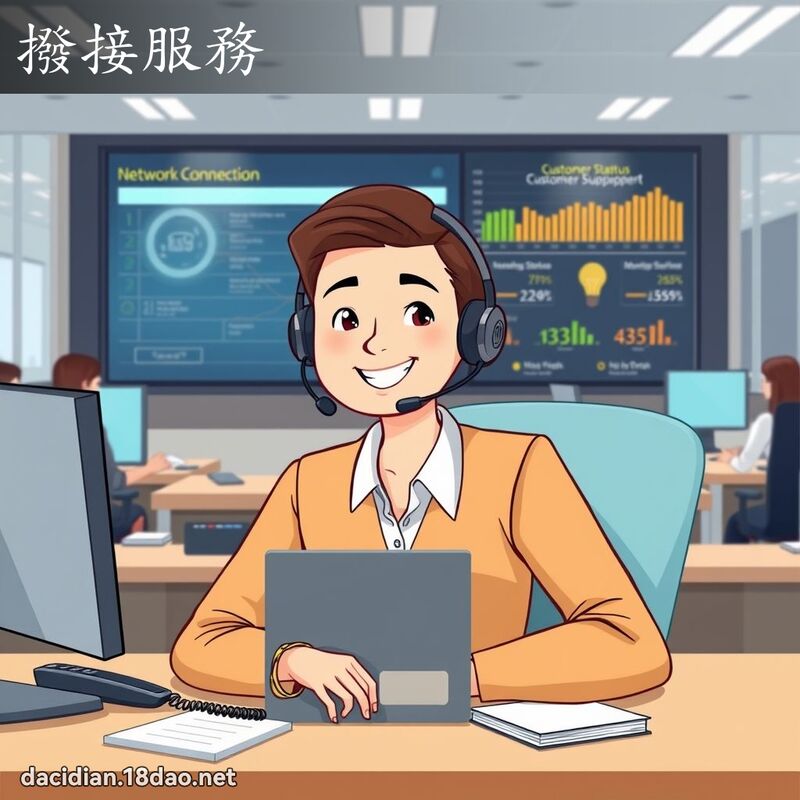 撥接服務 - 國語大辭典配圖