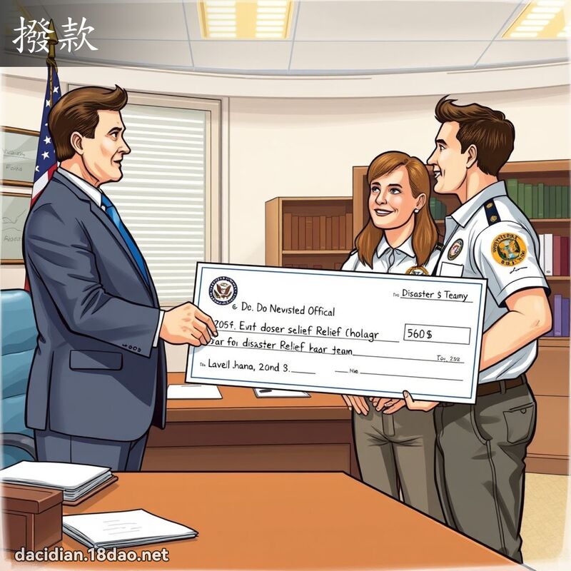 拨款 - 国语大辞典配图