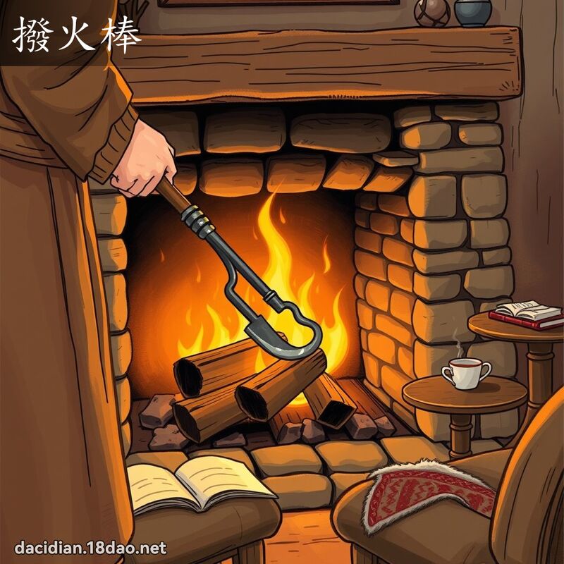 撥火棒 - 國語大辭典配圖