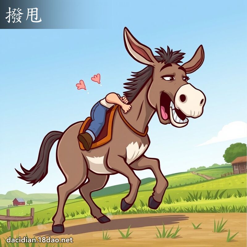 撥甩 - 國語大辭典配圖