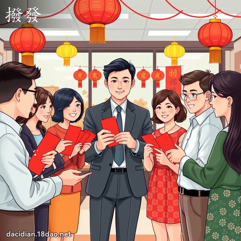 拨发 - 国语大辞典配图