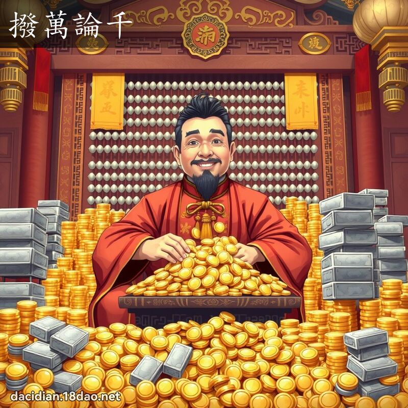 撥萬論千 - 國語大辭典配圖