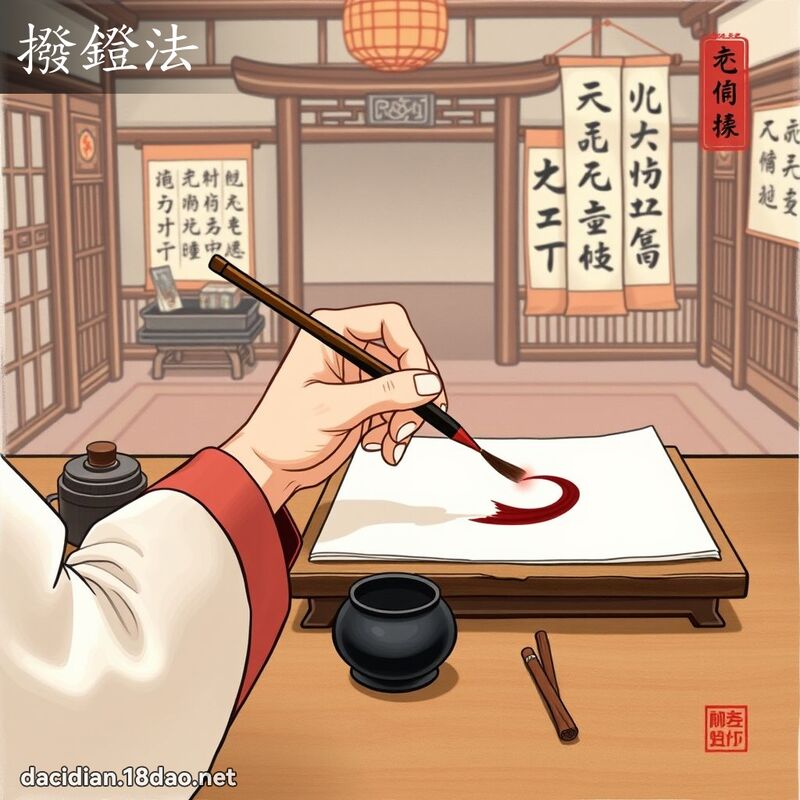 撥鐙法 - 國語大辭典配圖