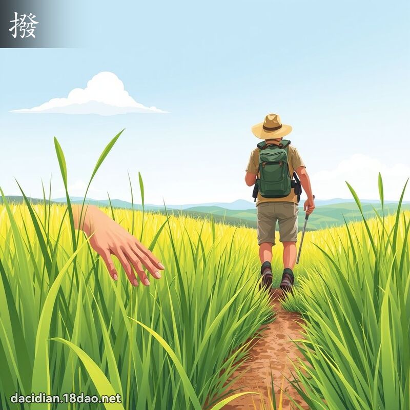 撥 - 國語大辭典配圖