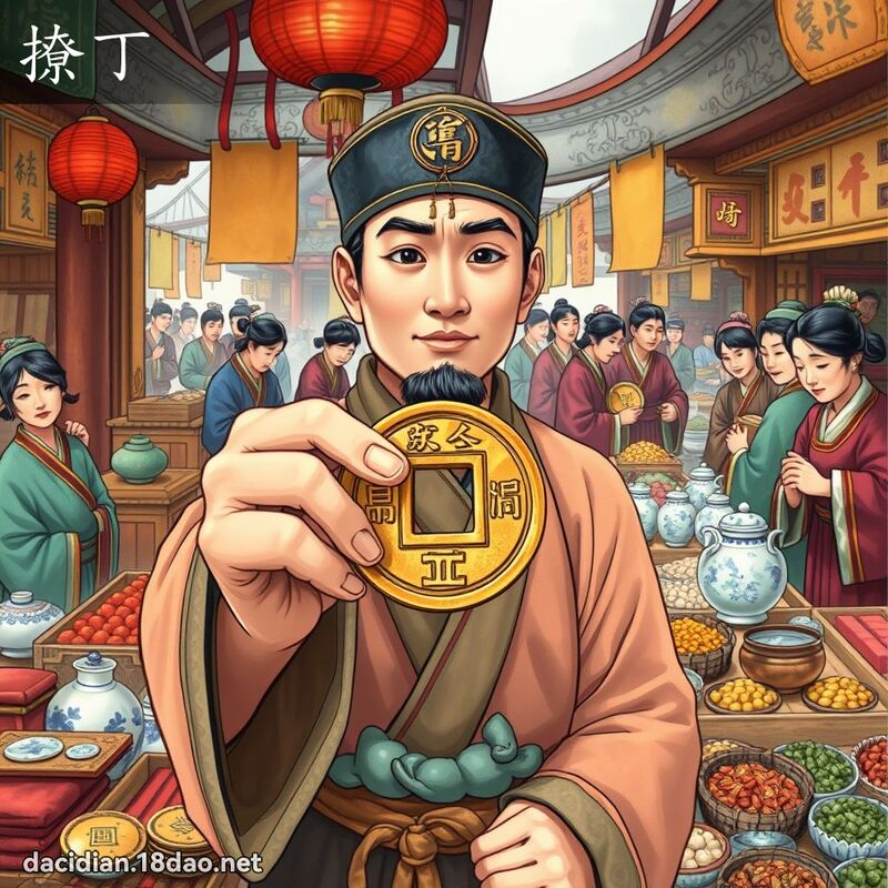 撩丁 - 國語大辭典配圖
