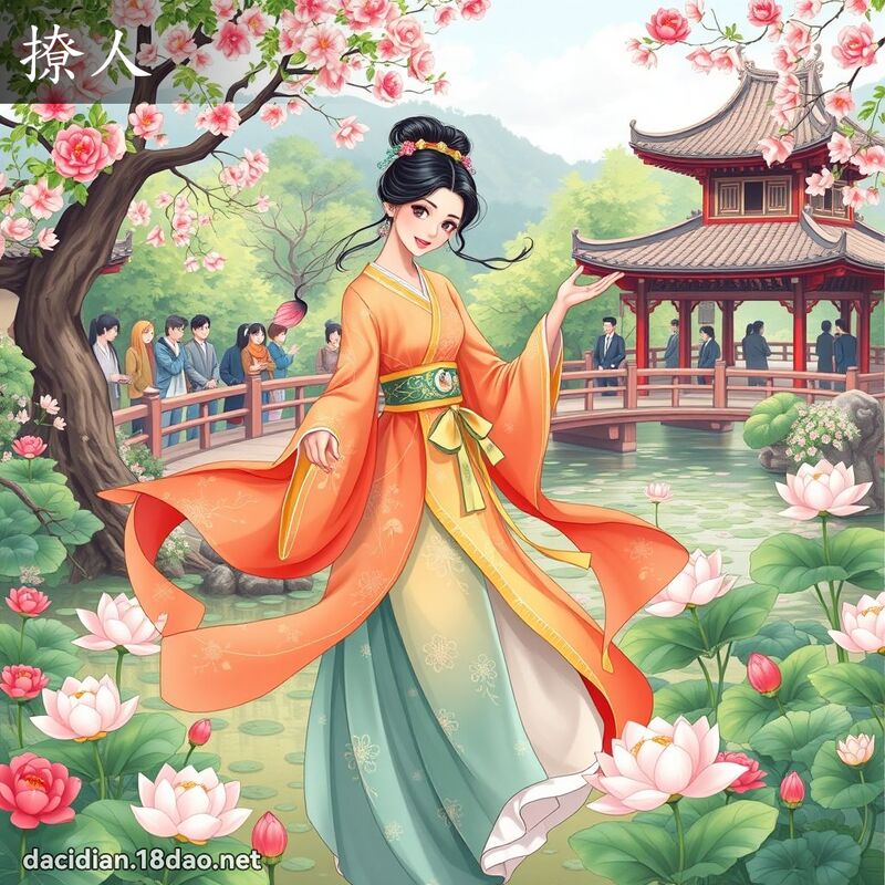 撩人 - 國語大辭典配圖