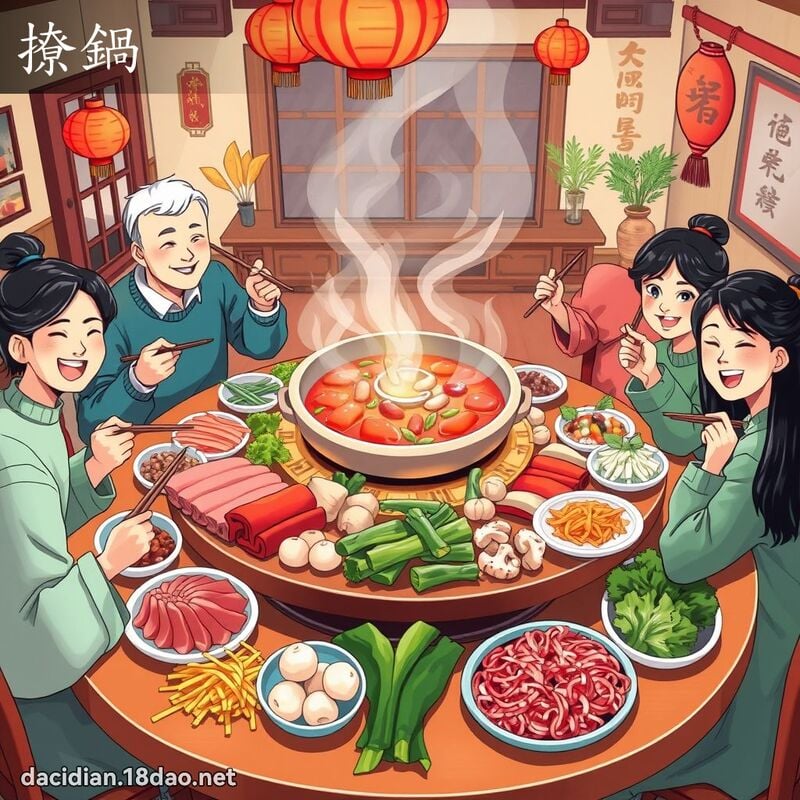 撩鍋 - 國語大辭典配圖