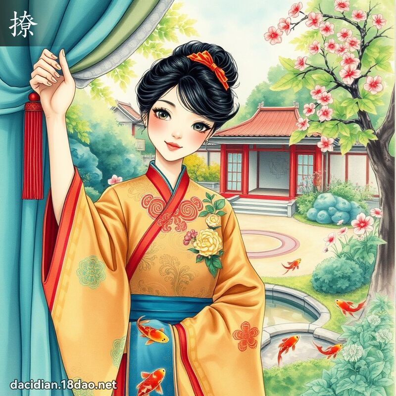 漢字: 撩 (多音字)