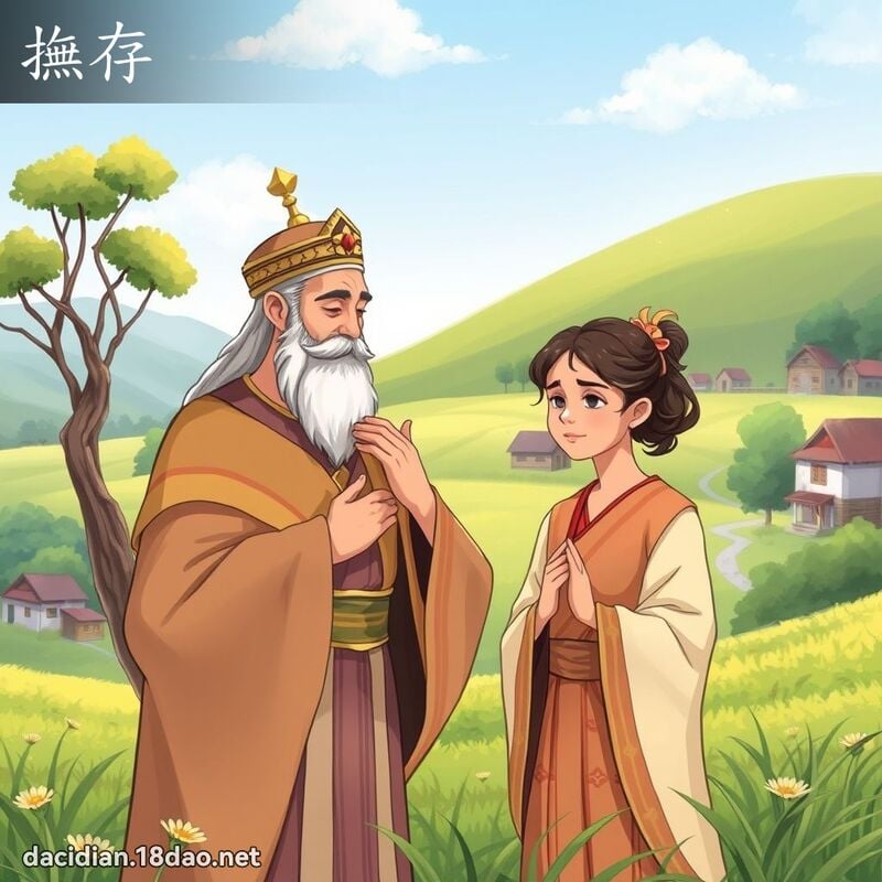 撫存 - 國語大辭典配圖