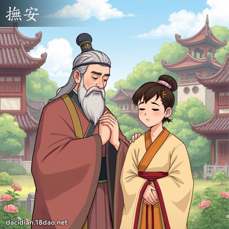 撫安 - 國語大辭典配圖